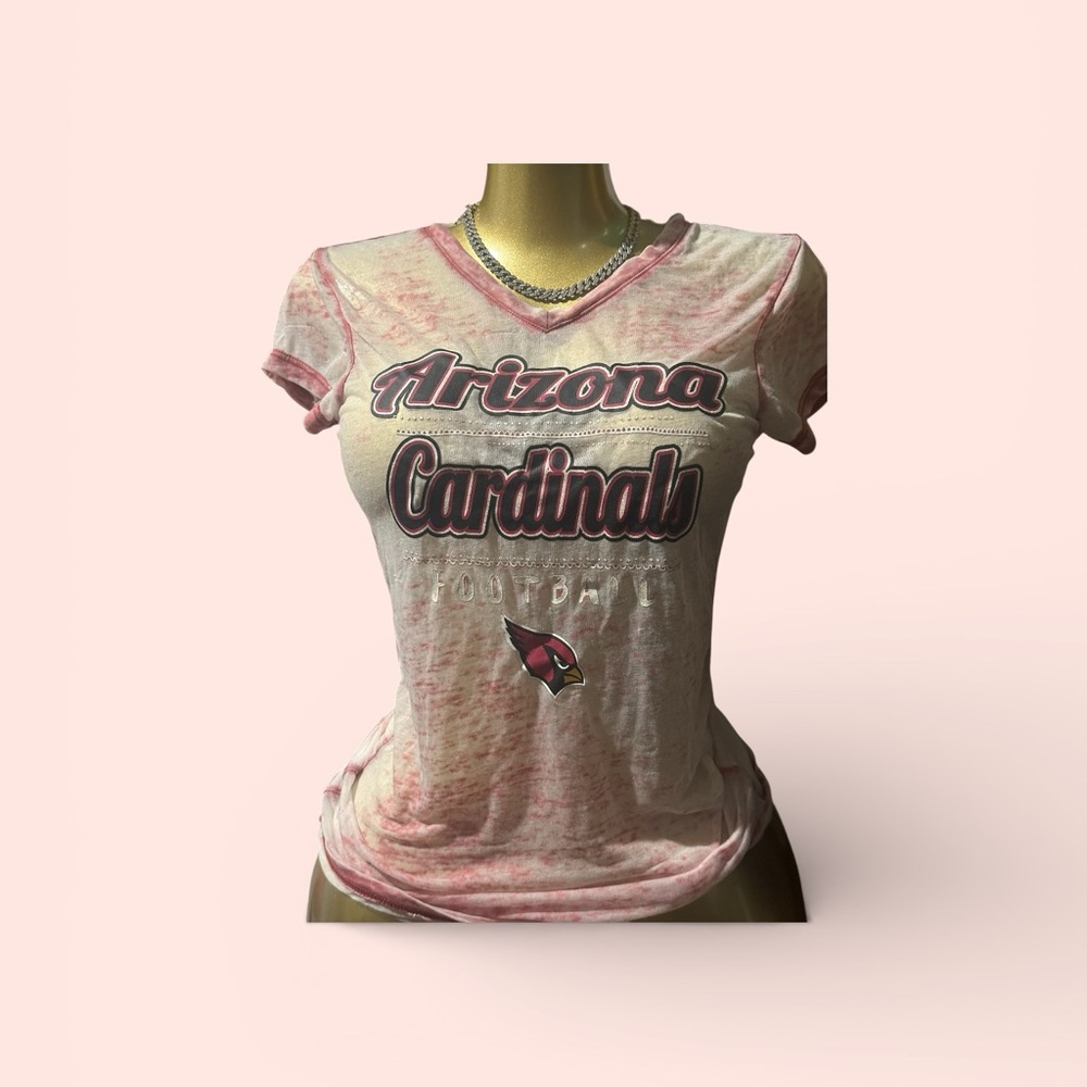 Arizona Cardinals Women's Pink T-Shirt